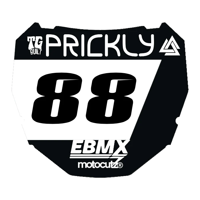 CUSTOM ODI NUMBER PLATE DECAL