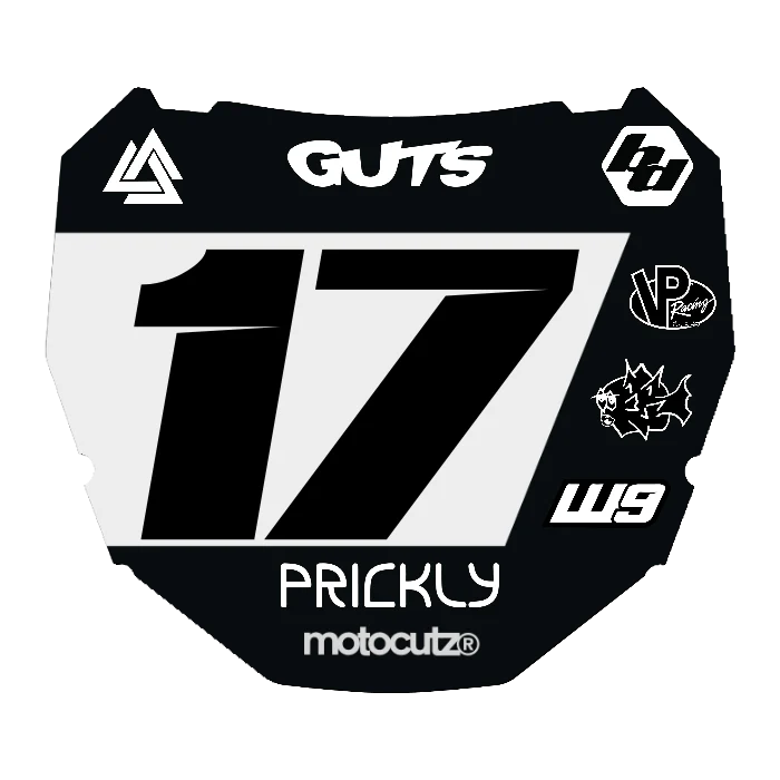 CUSTOM ODI NUMBER PLATE DECAL