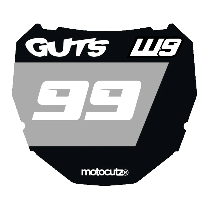 CUSTOM ODI NUMBER PLATE DECAL