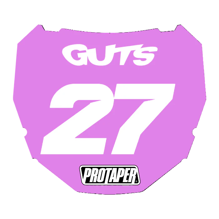 CUSTOM ODI NUMBER PLATE DECAL