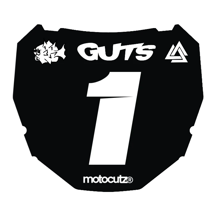 CUSTOM ODI NUMBER PLATE DECAL