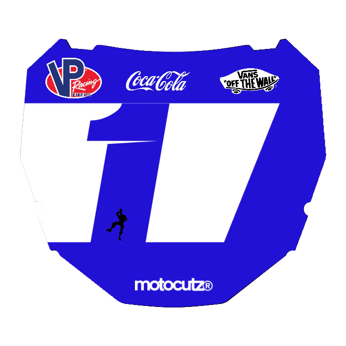 CUSTOM ODI NUMBER PLATE DECAL