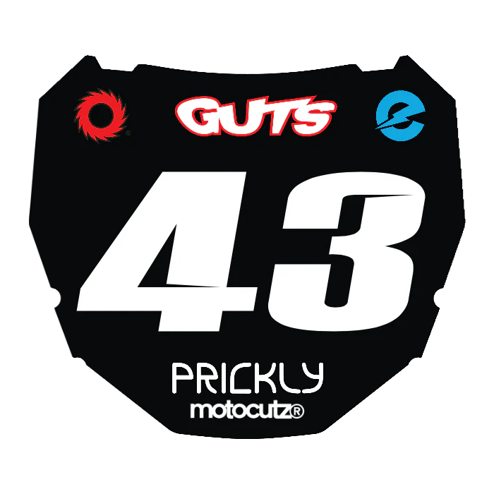 CUSTOM ODI NUMBER PLATE DECAL
