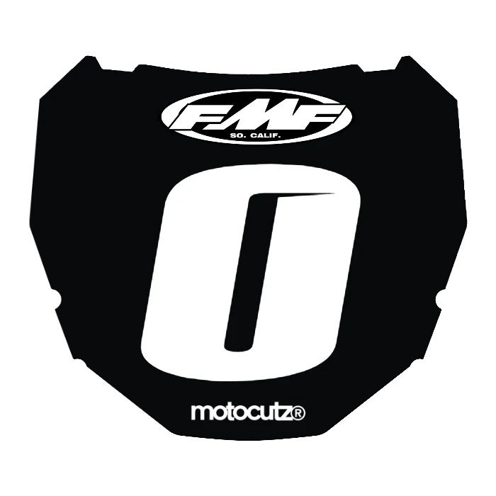 CUSTOM ODI NUMBER PLATE DECAL