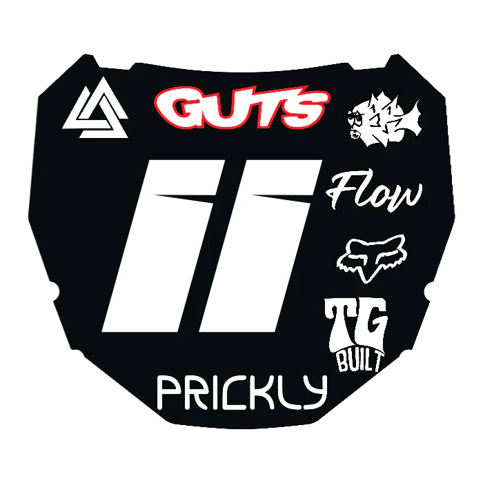 CUSTOM ODI NUMBER PLATE DECAL