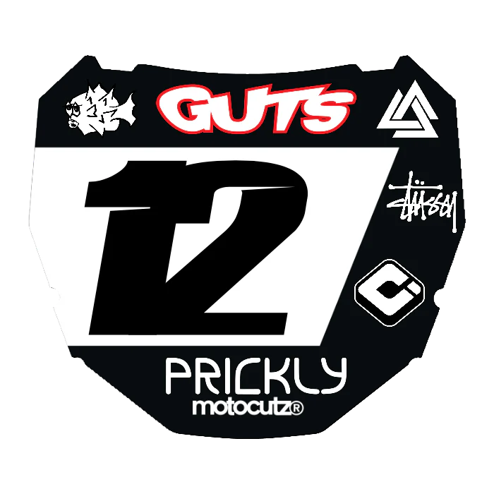 CUSTOM ODI NUMBER PLATE DECAL