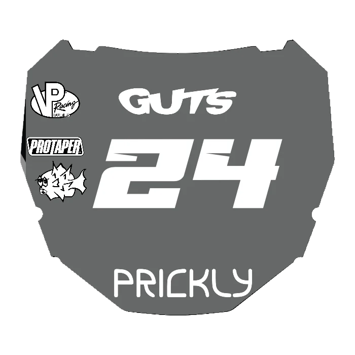 CUSTOM ODI NUMBER PLATE DECAL