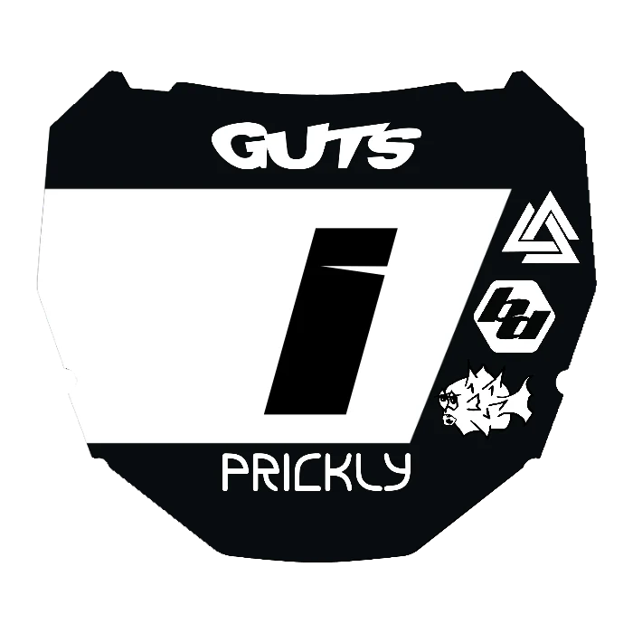 CUSTOM ODI NUMBER PLATE DECAL