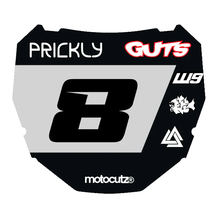 CUSTOM ODI NUMBER PLATE DECAL
