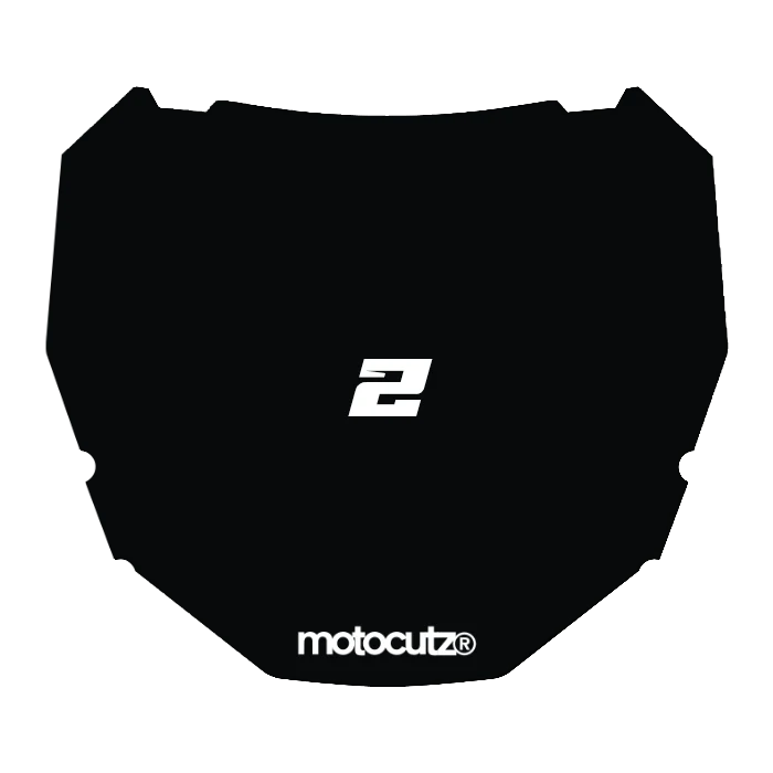 CUSTOM ODI NUMBER PLATE DECAL