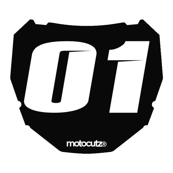 CUSTOM ODI NUMBER PLATE DECAL