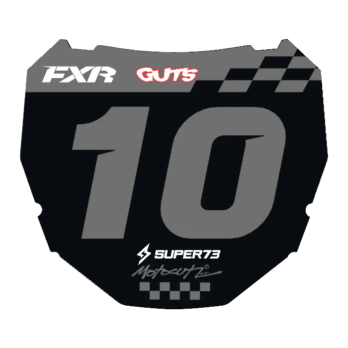 CUSTOM ODI NUMBER PLATE DECAL