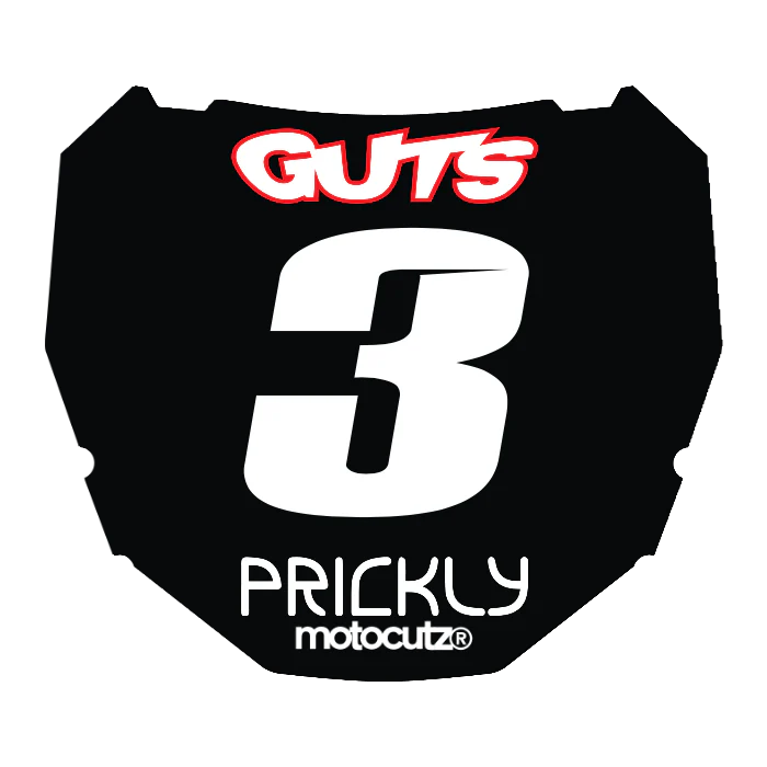 CUSTOM ODI NUMBER PLATE DECAL