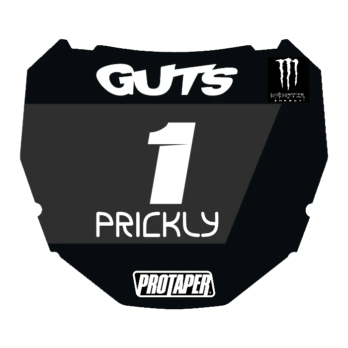 CUSTOM ODI NUMBER PLATE DECAL