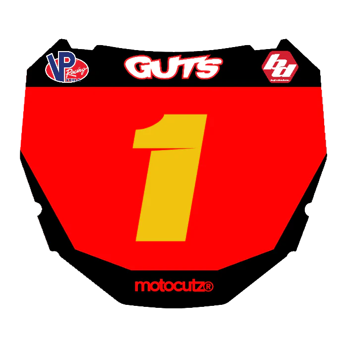 CUSTOM ODI NUMBER PLATE DECAL
