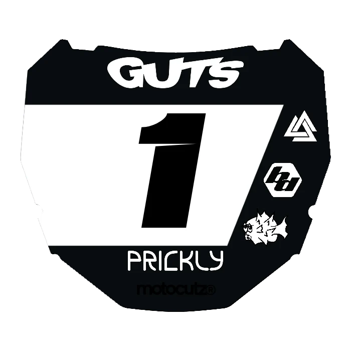 CUSTOM ODI NUMBER PLATE DECAL