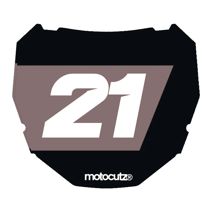 CUSTOM ODI NUMBER PLATE DECAL