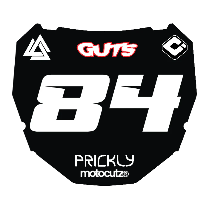 CUSTOM ODI NUMBER PLATE DECAL
