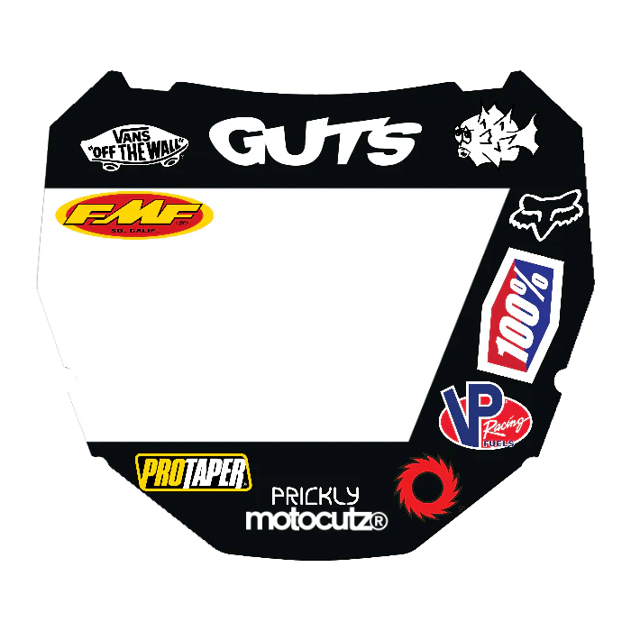 CUSTOM ODI NUMBER PLATE DECAL