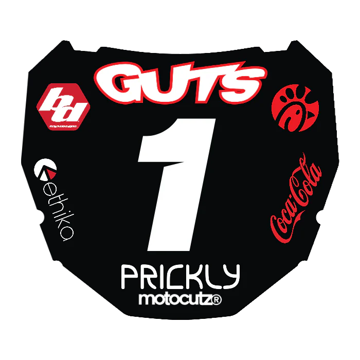 CUSTOM ODI NUMBER PLATE DECAL
