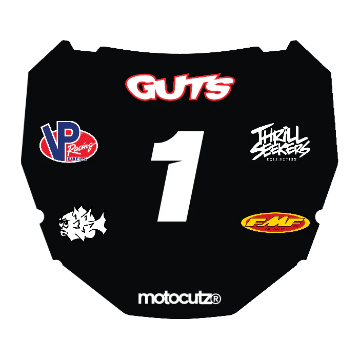 CUSTOM ODI NUMBER PLATE DECAL