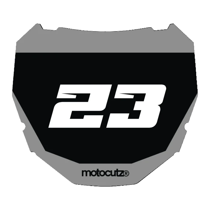 CUSTOM ODI NUMBER PLATE DECAL