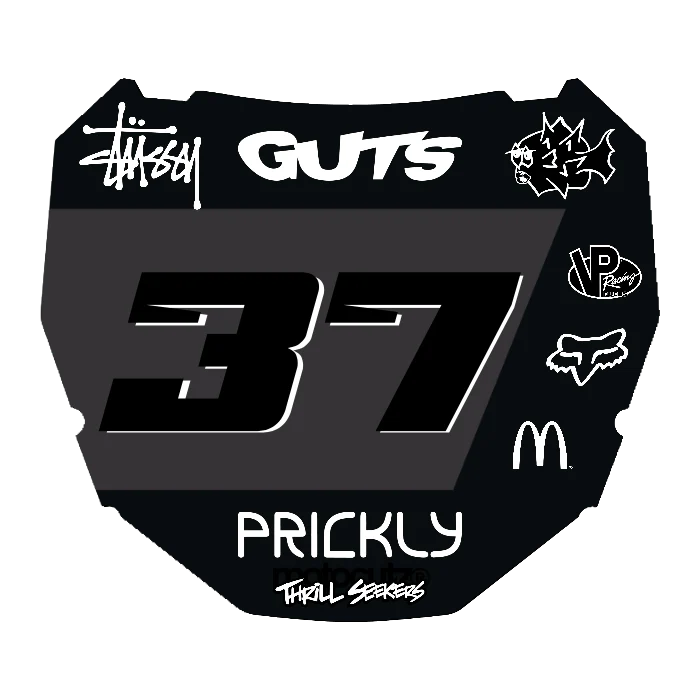 CUSTOM ODI NUMBER PLATE DECAL