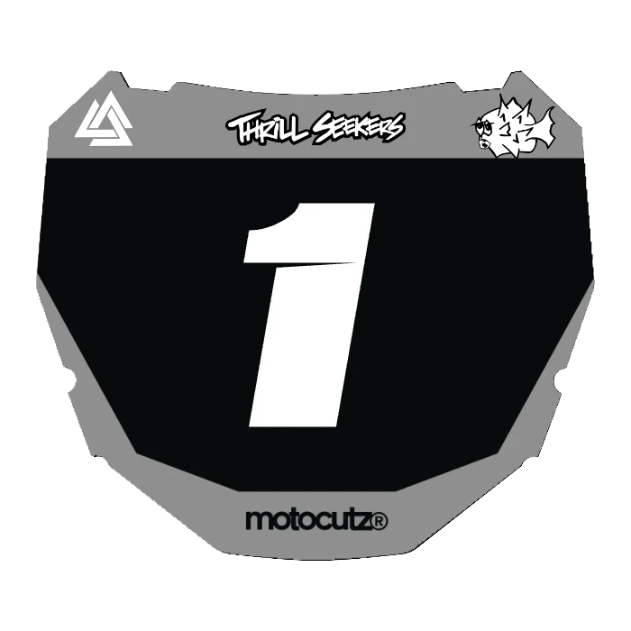 CUSTOM ODI NUMBER PLATE DECAL