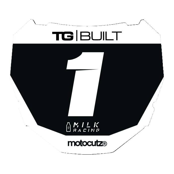 CUSTOM ODI NUMBER PLATE DECAL