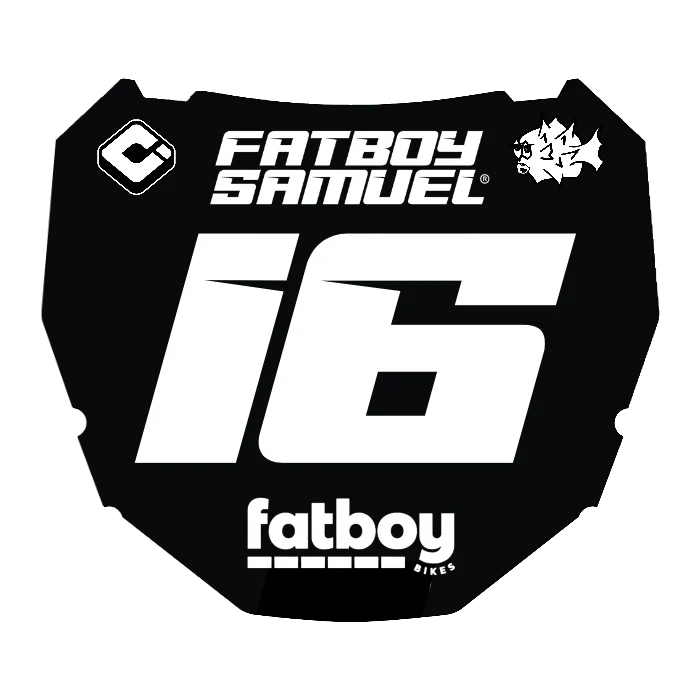 CUSTOM ODI NUMBER PLATE DECAL
