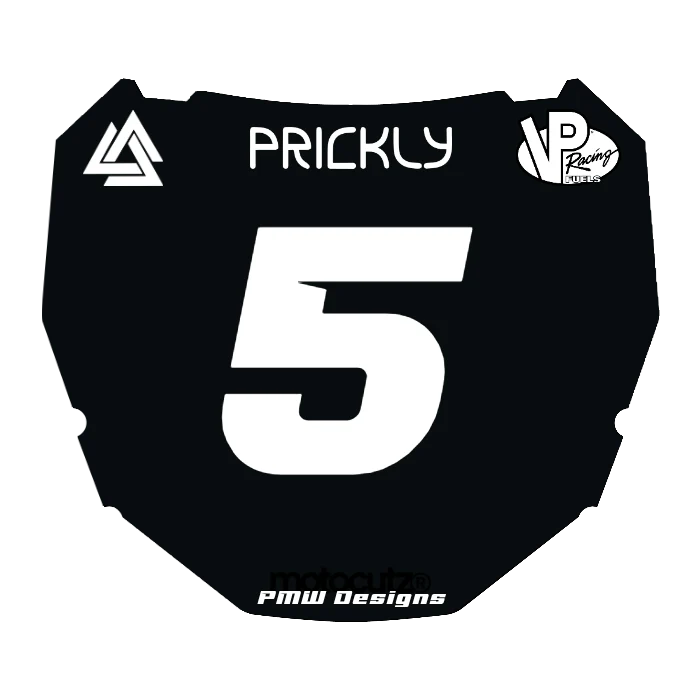 CUSTOM ODI NUMBER PLATE DECAL