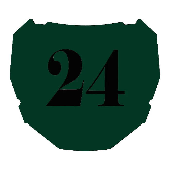 CUSTOM ODI NUMBER PLATE DECAL