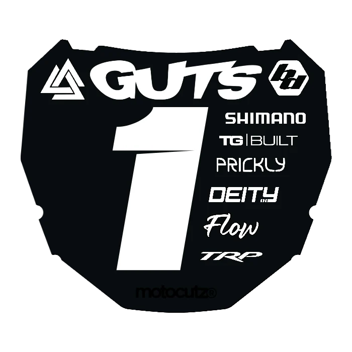 CUSTOM ODI NUMBER PLATE DECAL