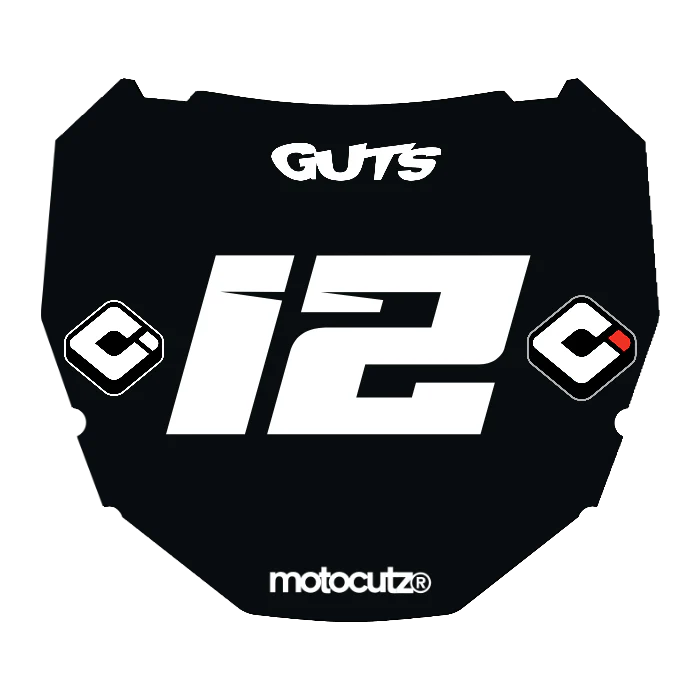 CUSTOM ODI NUMBER PLATE DECAL