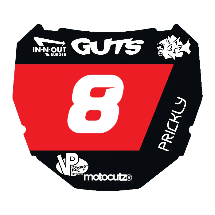 CUSTOM ODI NUMBER PLATE DECAL