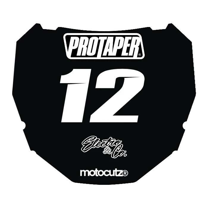 CUSTOM ODI NUMBER PLATE DECAL