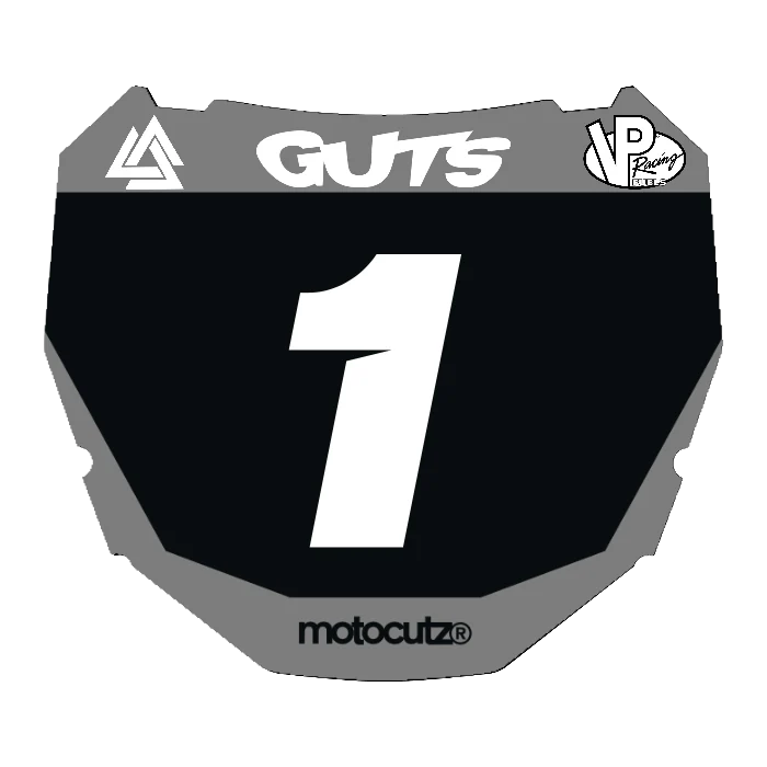 CUSTOM ODI NUMBER PLATE DECAL