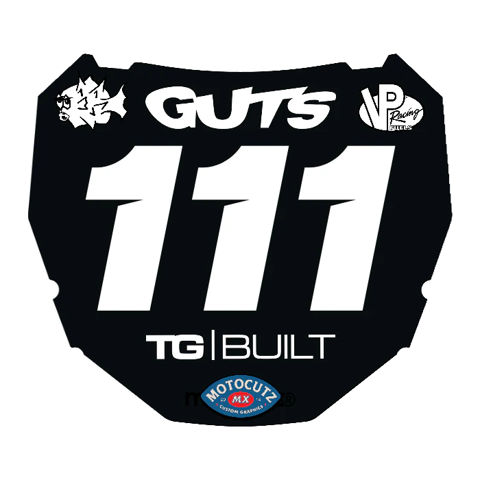 CUSTOM ODI NUMBER PLATE DECAL