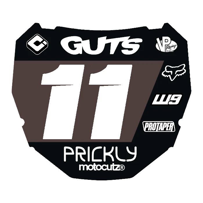 CUSTOM ODI NUMBER PLATE DECAL