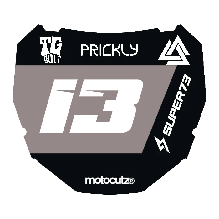 CUSTOM ODI NUMBER PLATE DECAL