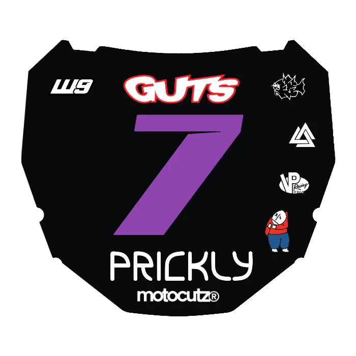 CUSTOM ODI NUMBER PLATE DECAL