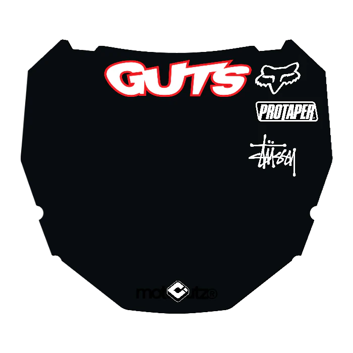 CUSTOM ODI NUMBER PLATE DECAL