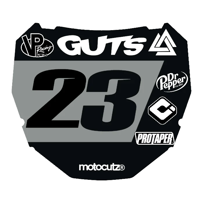 CUSTOM ODI NUMBER PLATE DECAL