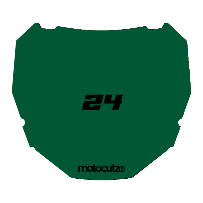 CUSTOM ODI NUMBER PLATE DECAL