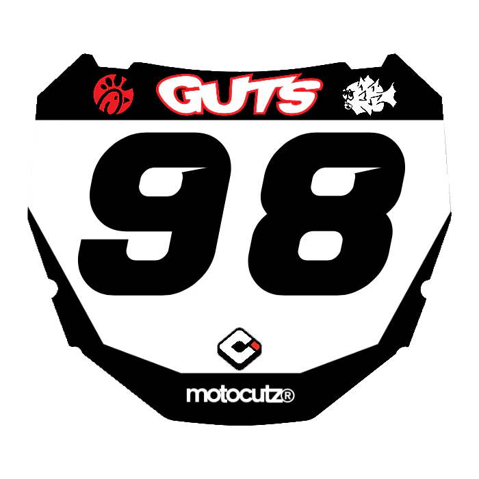 CUSTOM ODI NUMBER PLATE DECAL