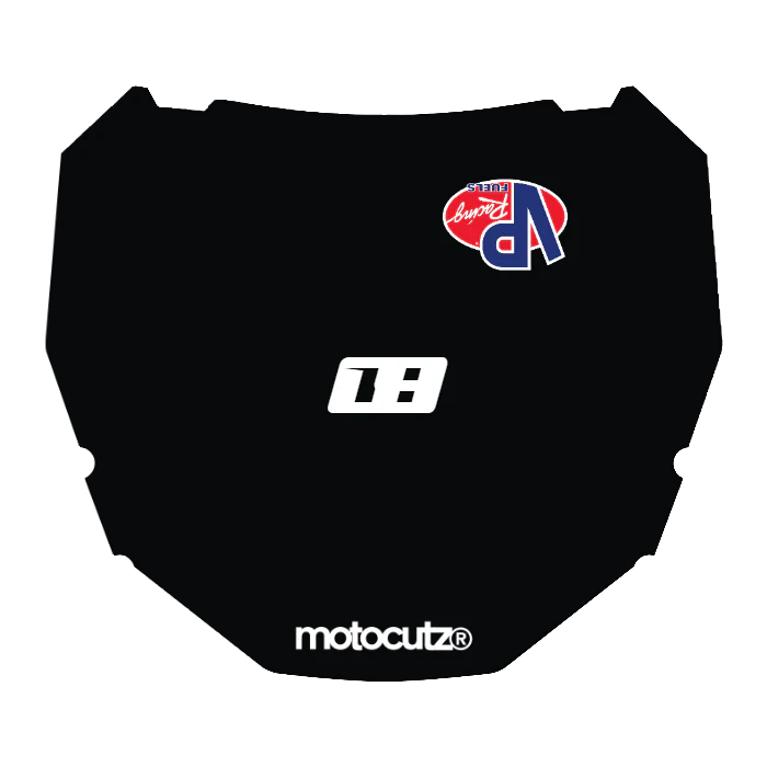 CUSTOM ODI NUMBER PLATE DECAL
