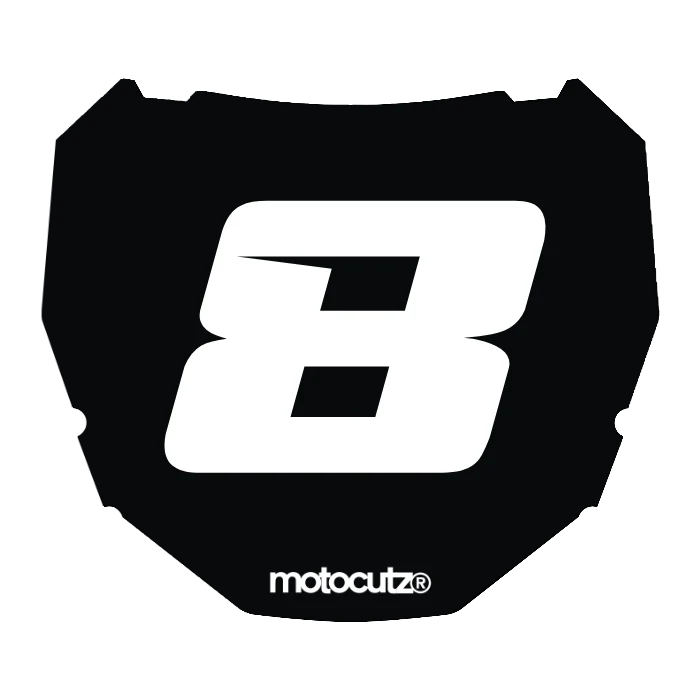 CUSTOM ODI NUMBER PLATE DECAL