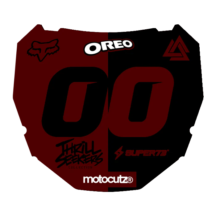 CUSTOM ODI NUMBER PLATE DECAL