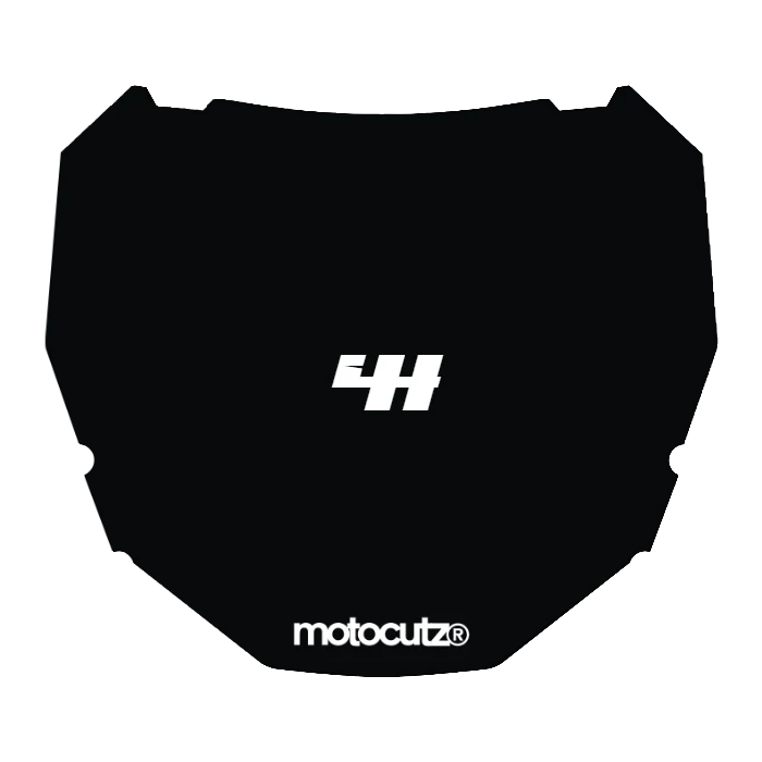 CUSTOM ODI NUMBER PLATE DECAL
