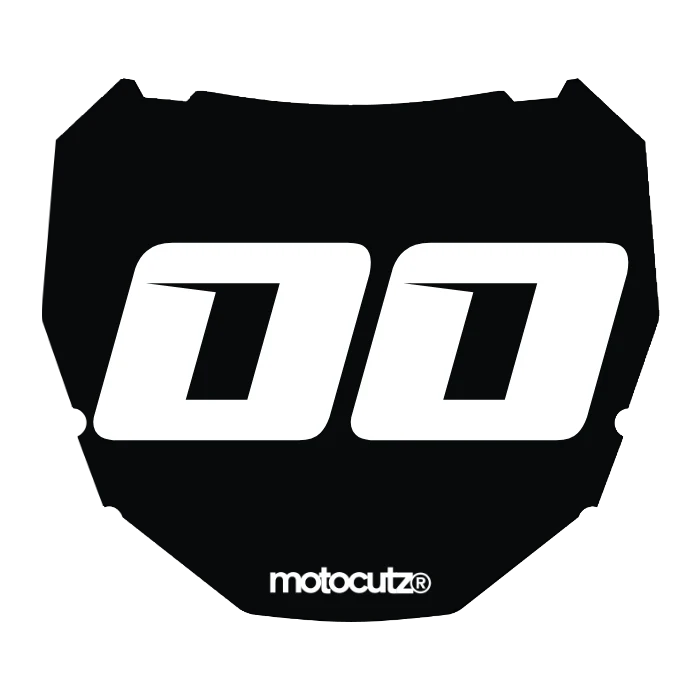 CUSTOM ODI NUMBER PLATE DECAL